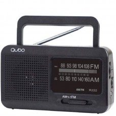 RADIO QUBO R-222 BK-DU4 RADIO QUBO R-222 BK