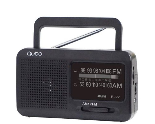 RADIO QUBO R-222 BK
