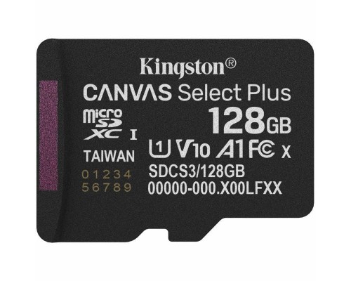 MEMORIA KINGSTON-MICROSD SDCS3 128GBSP-DU7 MEMORIA KINGSTON-MICROSD SDCS3 128GBSP