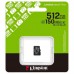 MEMORIA KINGSTON-MICROSD SDCS3 512GBSP-DU16 MEMORIA KINGSTON-MICROSD SDCS3 512GBSP
