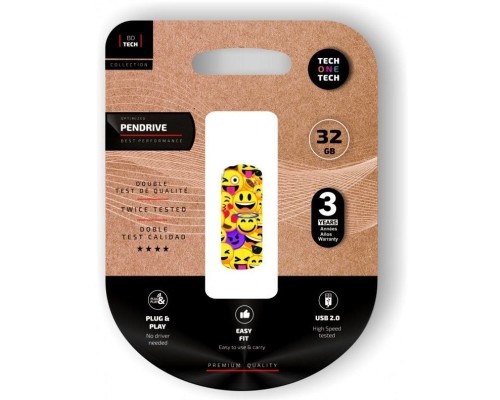TECH1TECH-EMOJI COLLAGE 32GB-DU3 TECH1TECH-EMOJI COLLAGE 32GB